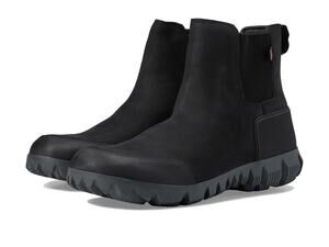 BOGS ARCATA URBAN LEATHER CHELSEA BLACK 14 D (M)